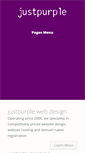 Mobile Screenshot of justpurple.com.au